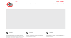 Desktop Screenshot of europlast-sl.com