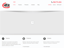 Tablet Screenshot of europlast-sl.com